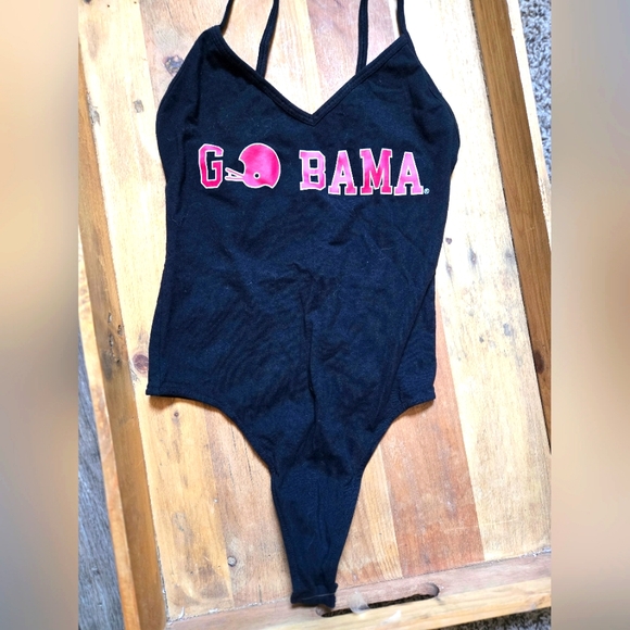 PINK Victoria's Secret Other - ❤️🏈Victoria’s Secret PINK x 5th & Ocean Alabama "Go Bama" Bodysuit - Size Small